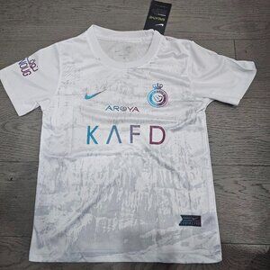 SPL Nike Youth Cristiano Ronaldo Al-Nassr FC 23/24 Third Alternate Soccer Jersey